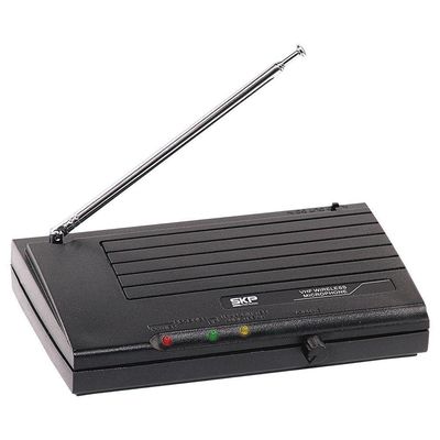 Microfone Sem Fio De Mão, Frequencia Vhf Alcance 50...