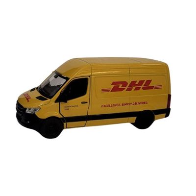 Miniatura Mercedes-benz Sprinter Dhl Edition 1:32 - Kinsmart
