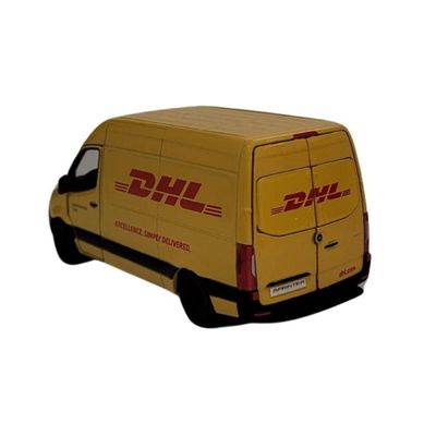 Miniatura Mercedes-benz Sprinter Dhl Edition 1:32 - Kinsmart