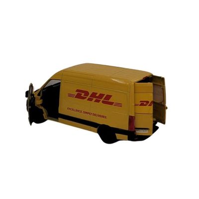 Miniatura Mercedes-benz Sprinter Dhl Edition 1:32 - Kinsmart