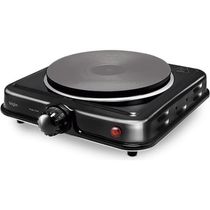 Fogão Elétrico De Mesa 1 Prato 1000W FF01 Single Cook Preto Elgin 220V