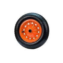 Roda Completa Carrinho De Mão Aço Carbono 8pol 45 50 E 60l