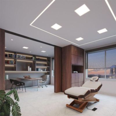 Painel Comfort Embutir Avant Branco - 24w - 6500k Luz Branca