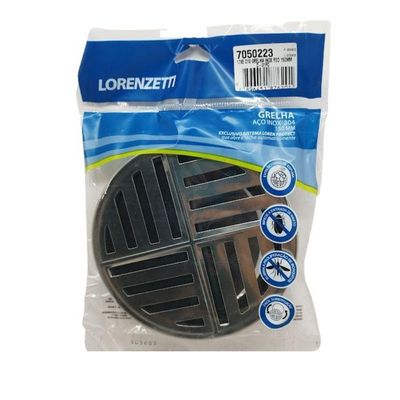 Grelha Inox Redonda Lorenzetti 150mm 1785 C19