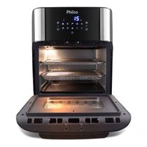 17454069888502 Fritadeira Air Fryer Oven Philco PFR2250V 4 Em 1 12L 1800W Preto 110V