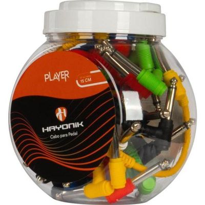 Kit Cabo Para Pedal 15cm Hayonik Sortido Com 20