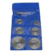 Kit 7 Peças Mini Disco Serra Circular Micro Retifica Dremel