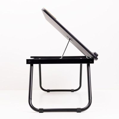 Bandeja Laptop Dobravel Cortica Preta