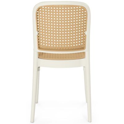 Kit 16 Cadeiras De Jantar Roma Para Sala E Cozinha - Branco