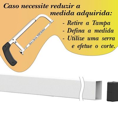 Suporte Pia Chumbar Bancada Mesa 40 Cm Branco