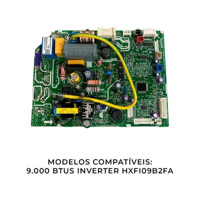 Placa Evaporadora 9.000 Btus Inverter Hxfi09b2fa Elgin