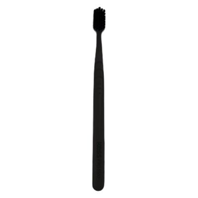 Pack Com 2 Escovas Dentais Kess Pro 6580 Extras Macias Preto e Branco