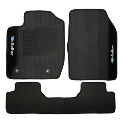 Kit Tapete Emborrachado Ecosport 2003 Até 2012 3 Peças