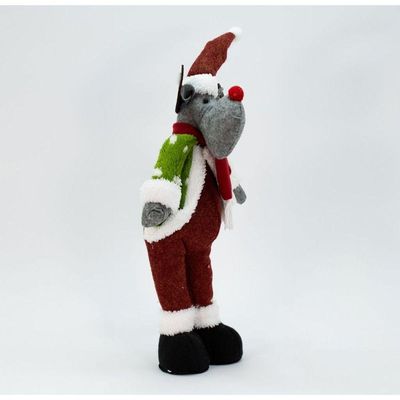 Boneco Enfeite Decorativo De Natal Rena Alce Natalino 53 Cm