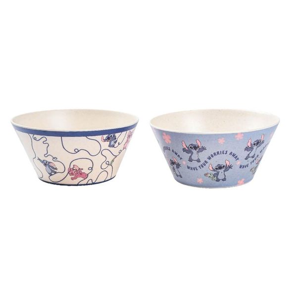 Bowl 750ml Fibra Bambu Stitch Sortido