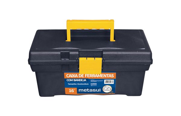 Caixa de Ferramentas 16" Metasul Cargo