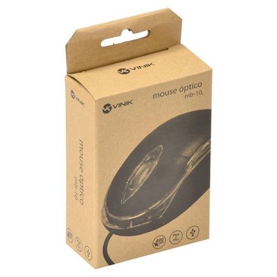 Mouse Optico USB 800 DPI - MB-10 Preto