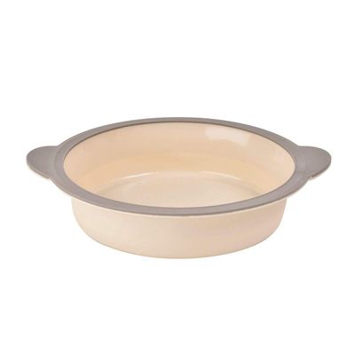 Forma Redonda De Silicone Kenya Bege