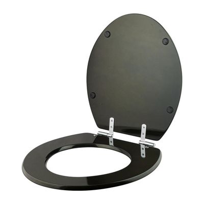 Assento Sanitário Com Amortecedor Convencional Oval Marrom Degrade Para Vaso Ideal Standard
