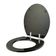 Assento Sanitário Com Amortecedor Convencional Oval Marrom Degrade Para Vaso Ideal Standard