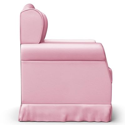 Poltrona De Amamentação Fixa Letícia Sintético Rosa - Phoenix