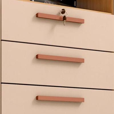 Comoda Rack 2 Portas 4 Gavetas Madri 121 Cm Carvalho Am Off White Incp