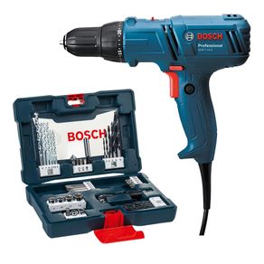 Kit Furadeira Parafusadeira 400W 3/8" Bosch GSR 7-14E com Maleta de Ferramentas 41 Peças 127V Menor preço em Kit Furadeira Parafusadeira 400W 3/8" Bosch GSR 7-14E com Maleta de Ferramentas 41 Peças 127V