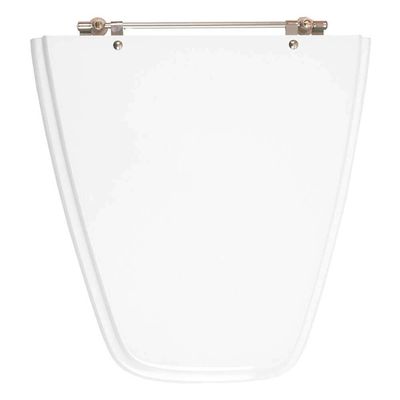 Assento Sanitário Poliester Plaza Branco Para Vaso Ideal Standard