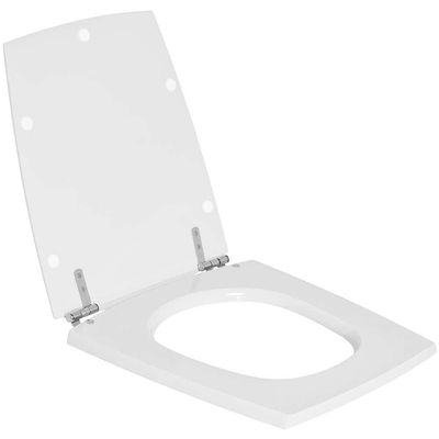 Assento Sanitário Poliester Nuage Branco Para Vaso Incepa