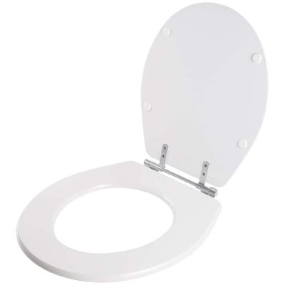 Assento Sanitário Poliéster Carina Branco Para Vaso Ideal Standard 6lpf