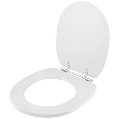 Assento Sanitário Poliéster Eros Branco Para Vaso Incepa 6lpf