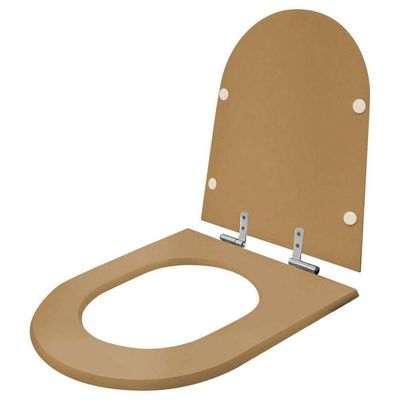 Assento Sanitário Soft Close Ezedra Amendoa Para Vaso Ideal Standard