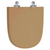 Assento Sanitário Soft Close Ezedra Amendoa Para Vaso Ideal Standard