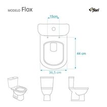 Tampa De Vaso Acrílico Decorado Flox Transparente Para Bacia Fiori