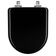 Assento Sanitário Soft Close Duna ébano (preto) Para Vaso Deca