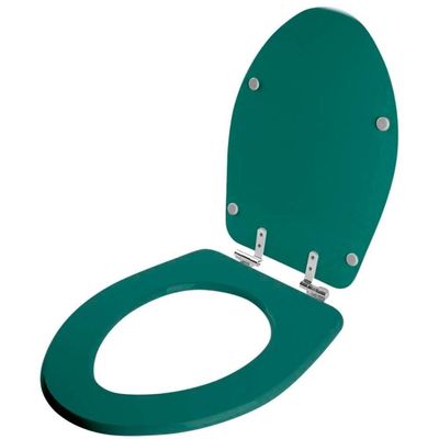 Assento Sanitário Soft Close Absolute Verde Amazonia Para Vaso Ideal Standard