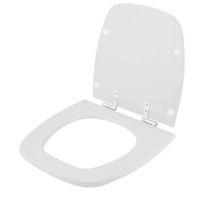 Assento Sanitário Soft Close Avant Plus Cinza Platina Para Vaso Incepa