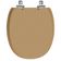 Assento Sanitário Soft Close Ascot Amendoa Para Vaso Ideal Standard