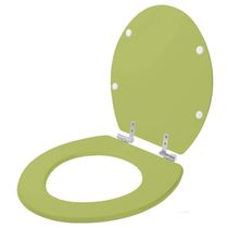 Assento Sanitário Soft Close Lirio Verde Itapoa Para Vaso Celite