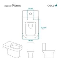 Tampa De Vaso Laqueado Com Fechamento Lento Piano Marrom Fosco Para Louça Deca Com Ferragem Marrom