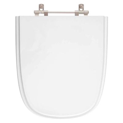 Tampa De Vaso Poliester Ibiza Branco Para Bacia Incepa Cidamar