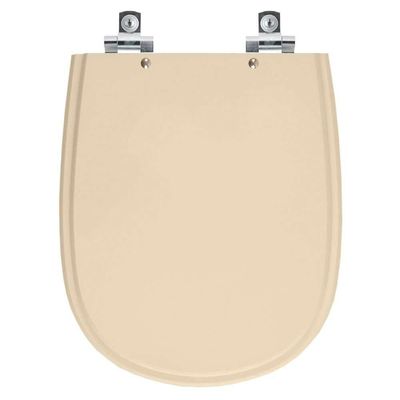 Assento Sanitário Soft Close Paris Visone Para Vaso Ideal Standard