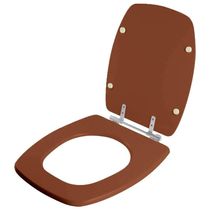 Tampa De Vaso Sanitário Valentina Ocre Para Louça Santamarina