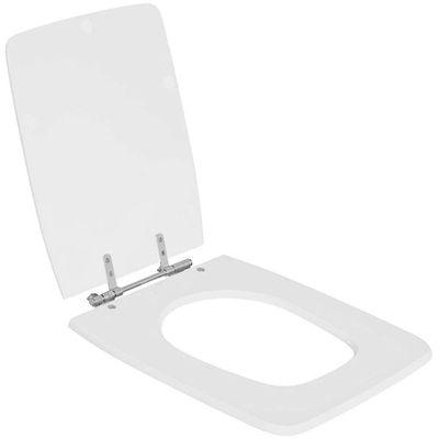 Tampa De Vaso Sanitário Poliéster Vila Rica Branco Para Bacia Icasa