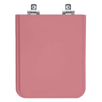 Assento Sanitário Soft Close Square Wild Rose Para Vaso Incepa