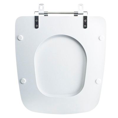 Assento Sanitário Tampa De Vaso Branco Mdf Laqueado Boss Para Bacia Incepa