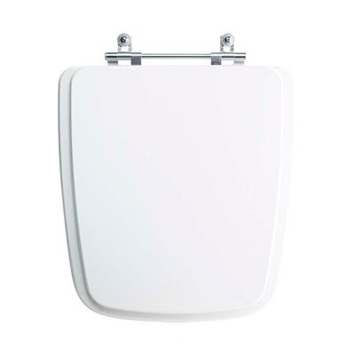Assento Sanitário Tampa De Vaso Branco Mdf Laqueado Boss Para Bacia Incepa