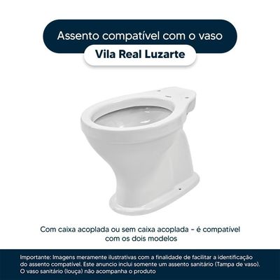 Tampa De Privada Em Mdf Vila Real Cinza Claro Para Vaso Luzarte
