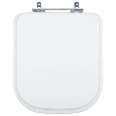 Tampa De Vaso Acrilico Axis Branco Para Bacia Deca 6lpf