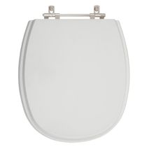 Tampa De Vaso Aspen Cinza Real Para Bacia Deca 6lpf